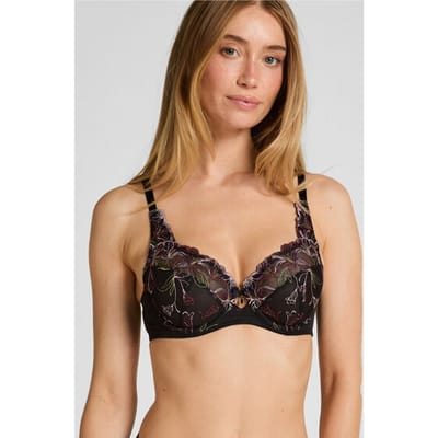 Hunkemöller Niet-voorgevormde beugel bh Lily Zwart