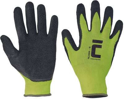 Cerva Werkhandschoen Palawan - Handschoenen - Geel Size 10