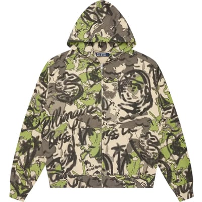 Volledige rits sweatshirt Billionaire Boys Club Overlay Camo