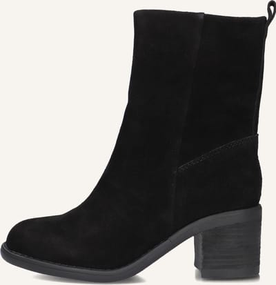 BLASZ Shn2581-09 Enkellaarsjes - Enkelboots met rits - Dames - Zwart - Maat 36