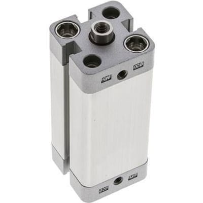 ISO 21287 Compacte Dubbelwerkende Cilinder 20-50mm - Magnetisch