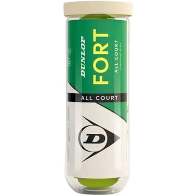 Tube met 4 tennisballen Dunlop Fort All Court
