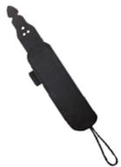 Zebra hand strap
