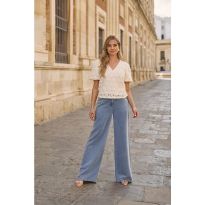 Freebird - Jeans Donkerblauw Freebird Jeans Donkerblauw Pepa-1