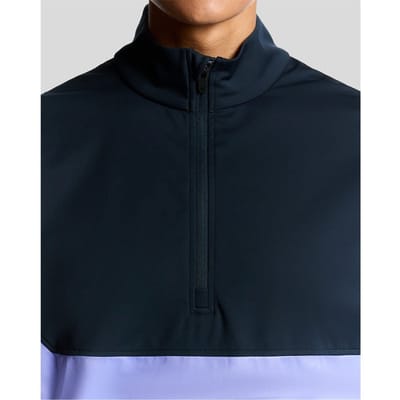 Lyle & Scott Golf Windjammer Shirt Moonlight/dark Navy Maat: S | Sport Shirts Outlet | Heren | Blauw