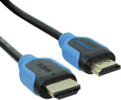 Scanpart HDMI kabel 1.5 meter - 4K Ultra HD@60Hz - Premium High Speed with Ethernet - 18 Gbps - HDMI 2.0b - HEC - ARC