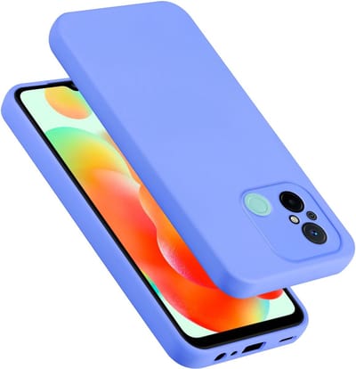 Cadorabo Hoesje geschikt voor Redmi 12C in LIQUID LICHT PAARS - Beschermhoes gemaakt van flexibel TPU silicone Case Cover