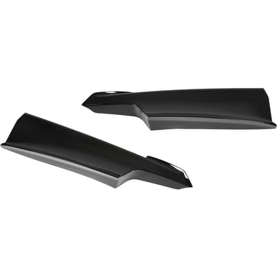 Paire Lèvre de Pare-chocs Avant Splitter Protection d'Angle pour Série 3 F30 F31 F3 320i 328i 330i 335i 340i 316d 318d 320d 330d M noir