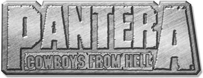 Pantera - Cowboys From Hell Pin - Zilverkleurig
