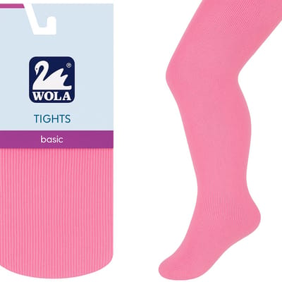 Wola – Kinderpanty Meisjes – 60 DEN – Katoen – Roze – Maat 92 / 98 cm (1 stuks)