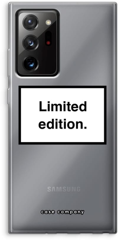 Case Company® - Hoesje geschikt voor Samsung Galaxy Note 20 Ultra / Note 20 Ultra 5G hoesje - Limited edition - Soft Cover Telefoonhoesje - Bescherming aan alle Kanten en Schermrand