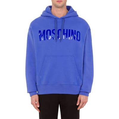Moschino Sweatshirt Blue Maat: 46 | Hoodies Outlet | Heren | Blauw