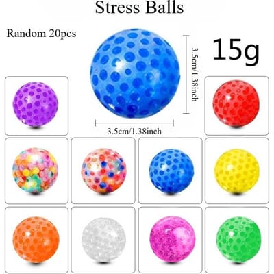 3,5 cm Mini Stressballen Squishy Speelgoed - Sensorisch Fidget Speelgoed voor Kinderen Volwassenen, Anti-Angst Stressverlichting, Feestartikelen Cadeaus