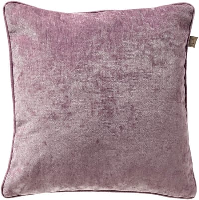 Dutch Decor LEWY - kussenhoes 45x45 cm - glansvelours - Dusky Orchid - paars - met rits - zonder binnenkussen