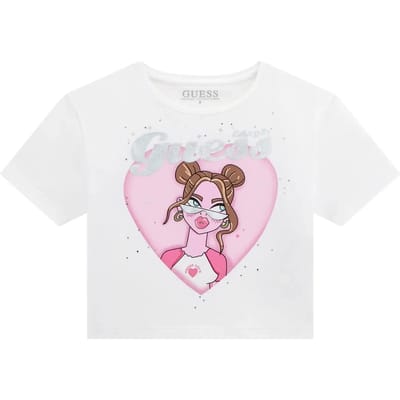 Gewassen kinder-T-shirt Guess