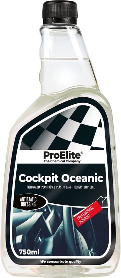 Pro Elite | Cockpit / dashboard reiniger voor auto | Fles 750 ml | Interior clean | Auto wassen | Reiniger auto | Cleaner | Auto wassen | Car cleaning