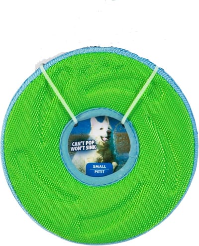 Famanu - Drijvende frisbee en stuur hondenspeelgoed, klein formaat