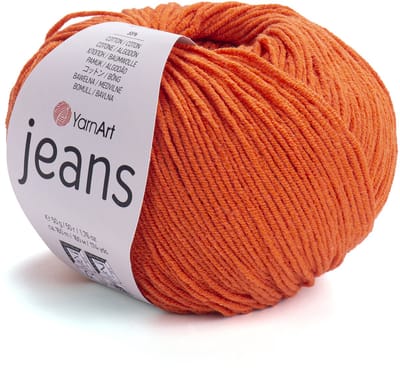 YarnArt Jeans – Katoenmix Breigaren – 50g – 160m – 55% Katoen / 45% Acryl – Voor Amigurumi & Kleding - Kleur 85