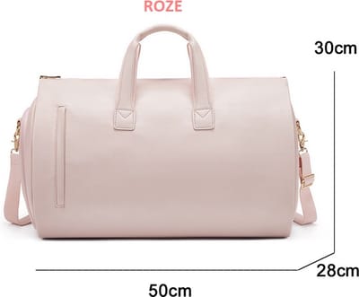 Weekendtas 42 Weekendtas 42L - Reistas met Kostuum of Mantel vak - Handbagage Waterafstotend - Roze