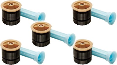 Sproeikop Mondstuk - Verstelbare Sproeier - Gazon Besproeien - Gereedschapsloze Montage - 5 Stuks 10cm