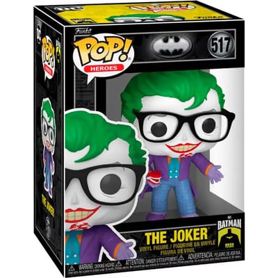 Pop Heroes: Batman 85th Anniversary - Joker With Teeth Funko Pop #517