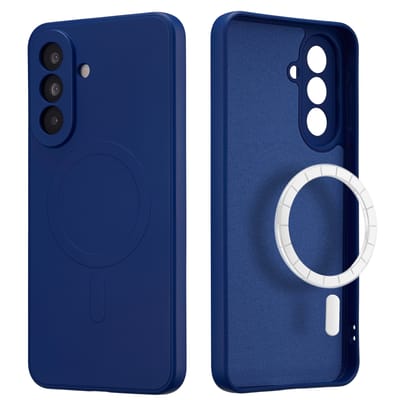imoshion Hoesje - Geschikt voor Samsung Galaxy A37 (5G) - Color Backcover met Magnetische Ring - Royal Blue