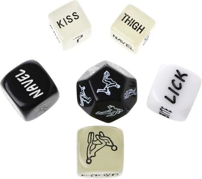 Erotische Dobbelstenen Deluxe! - Glow in the Dark & Black and White Edition - 36 Opties! - Sex Dobbelstenen - Erotisch Spel / Kamasutra Spel - Sex Dice - Wat is jouw ultiem verlangen? + Gratis verzending