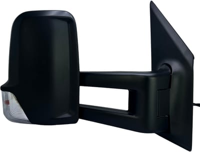 BILMAX Rechter Buitenspiegel Vervanging voor Mercedes Sprinter W910 2019–2023, Lange Arm, Elektrisch Verstelbaar, Handmatig Inklapbaar, Met Richtingaanwijzer, Verwarmd, 5+2 -Pins (Passagierszijde)