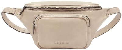 LIEBESKIND BERLIN Leren schoudertas gordeltas Lila Sheep Natural Belt Bag Sandcastle beige