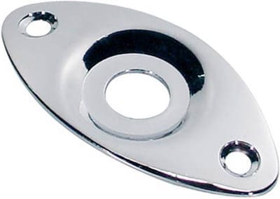 Boston JP-7-C Voetbalschipvormige Jack Plate in Chroom