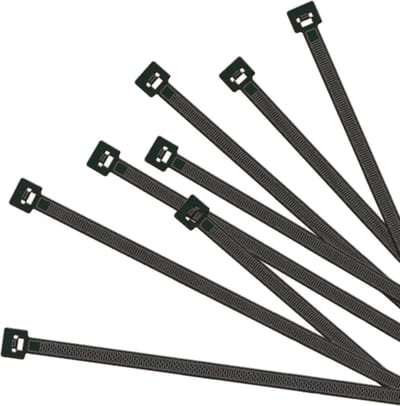 ProPlus Kabelbinders - 450 x 9 mm - Zwart - 50 stuks - Hoge treksterkte - Weerbestendig
