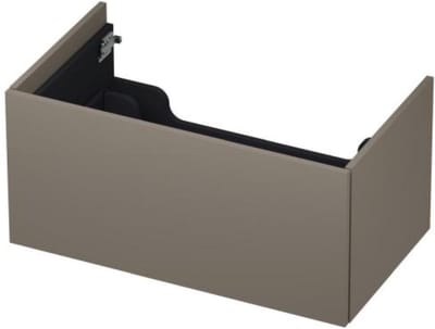 INK - Onderkast 1 Lade Push 2 Open Bestaande Uit - 800x450x376 Mm - Mat Taupe