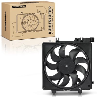 Frankberg 1x Motorradiator enkele ventilator
