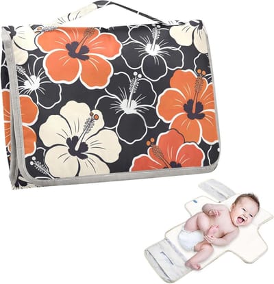 Herbruikbaar Luier Pad - Aankleedkussen baby - Onderweg verschonen - Waterdicht & rommelbestendig - 62 x 30 cm