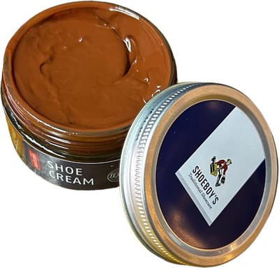 Shoeboy's Shoe cream pot - Schoencreme voor hoogwaardige soorten gladleer - 50ml - (082) Caramel