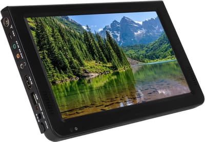 Draagbare Monitor - Externe Scherm - Media Kijken - Ingebouwde Batterij - 52 Inch - Zwart
