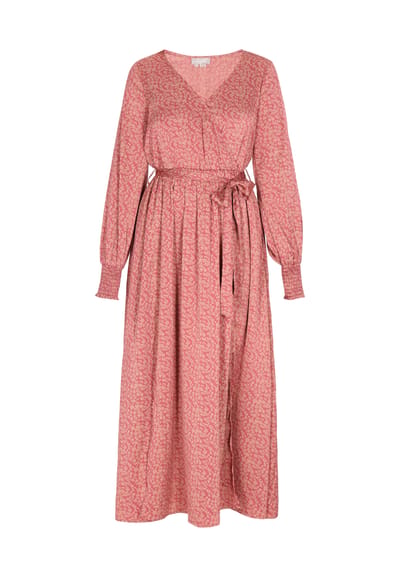 usha jurk Dames Oud roze beige