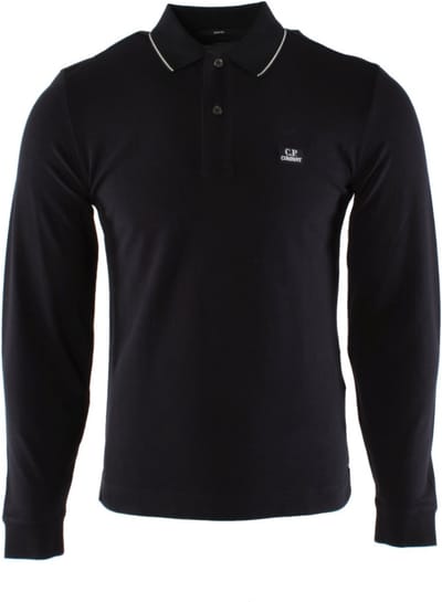 C.P. Company long sleeve polo maat S