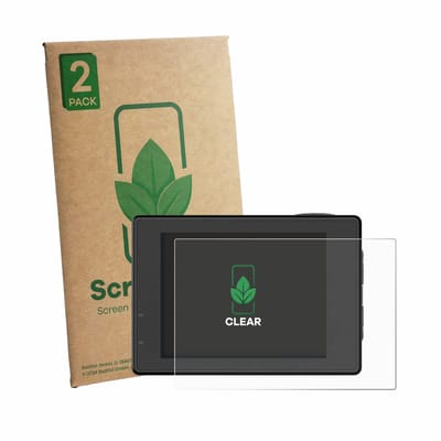 2 Stuks Screenprotector voor SIJCAM SJ4000 Air - Hoogwaardige Beschermfolie transparant