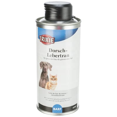 250ml Kabeljauwlevertraan met Distelolie Trixie Honden voersupplement