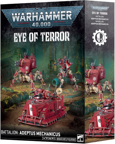 Beeldje Games Workshop Warhammer 40k - Bataillon Oeil de la Terreur : Adeptus Mechanicus