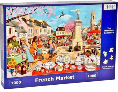 House of Puzzles French Market - 1000 Piece Jigsaw Puzzle.