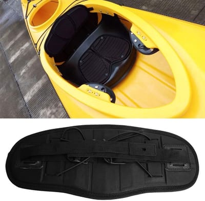 Comfortabele Zitbackrest voor Kajak, Ideaal voor Vissen en Lange Tochten, Verstelbare Ondersteuning