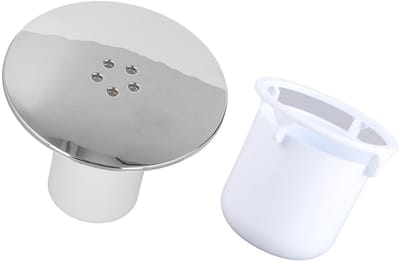 Dailygoods- Doucheafvoerafdekking Snelle Stroom - Douchegootafdekking - Afvalval - Pluggatafdekking - Gemakkelijk te Reinigen - Compatibel met 90 mm Afvalwatergat - Afvoerputje