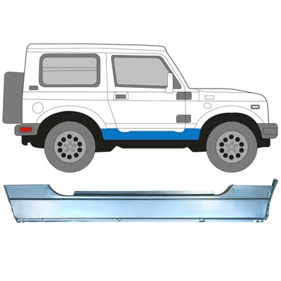Volledige dorpel voor Suzuki Samurai 1981- / Rechts