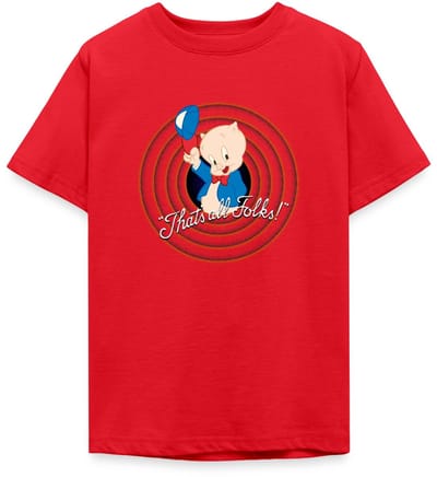 Looney Tunes Porky Pig T-Shirt Tiener