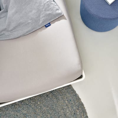 Auping Jersey 235 hoeslaken voor matras - 140/160 x 200/210/220 cm - Taupe - Biologisch katoen