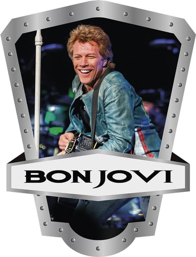 Signs USA - Muziek schild - hoog - Bon Jovi - 40 x 52,5 cm