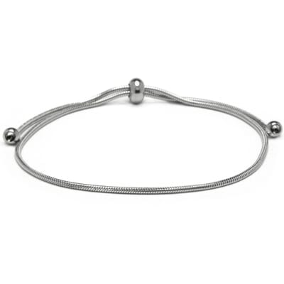 Luxenter Armband met rhodiumafwerking - Liwani