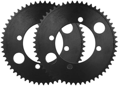 Dailygoods- Kettingsketting 25H - Tandwiel 55T - Mini Motorfiets/ATV/Quad - Zwart - Duurzaam - Eenvoudig te installeren